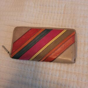 Fossil leather wallet 